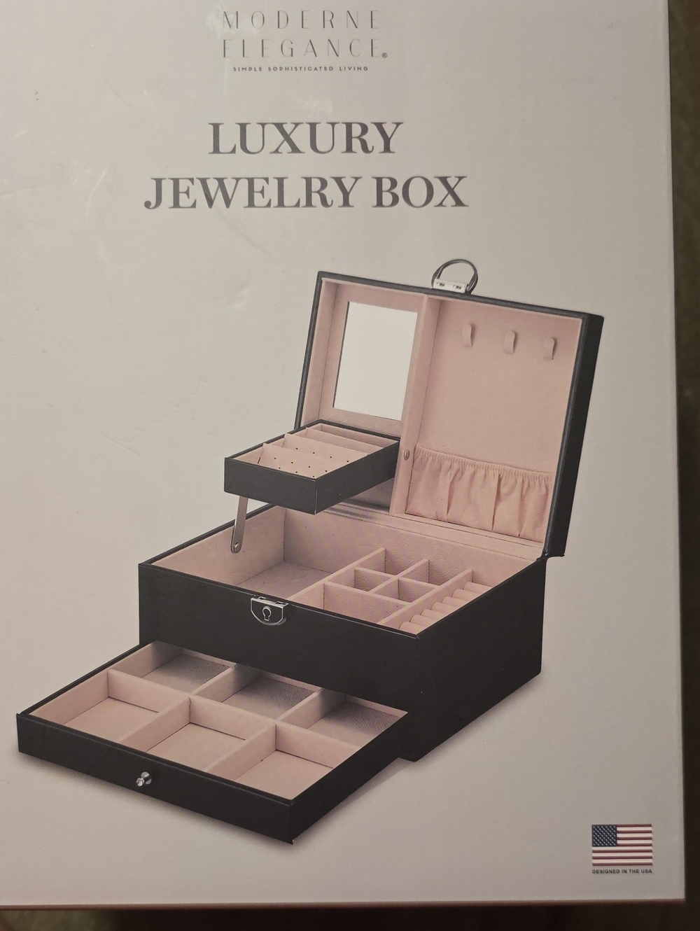 MODERNE ELEGANCE Luxury Jewelry Box